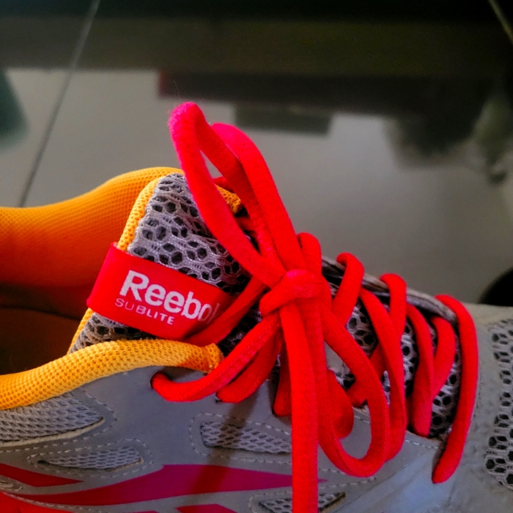Reebok running shoe
